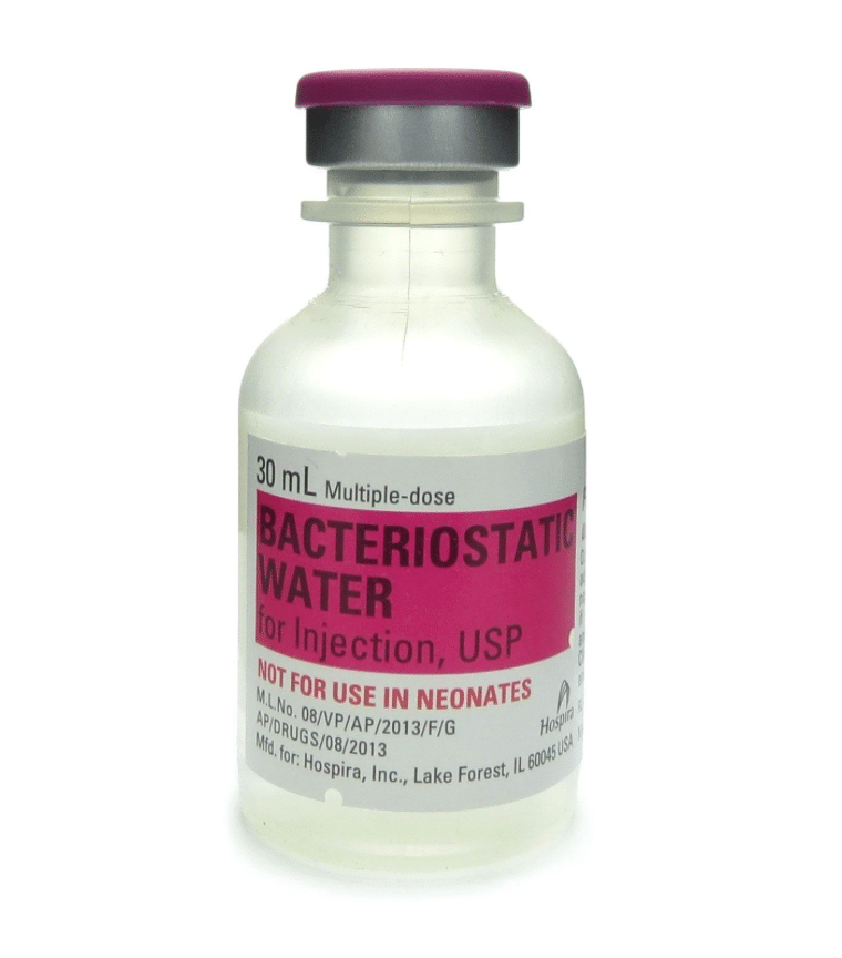 * ADD ON ONLY * Hospira 30ML BAC Water - Next Gen Peptides